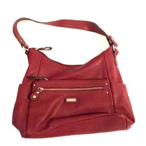 ALOHA fun red BOLO purse with lots of pockets